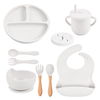 silicone tableware set