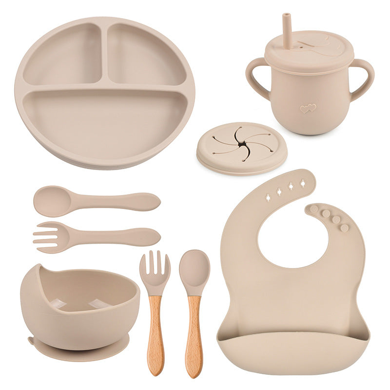 silicone tableware set