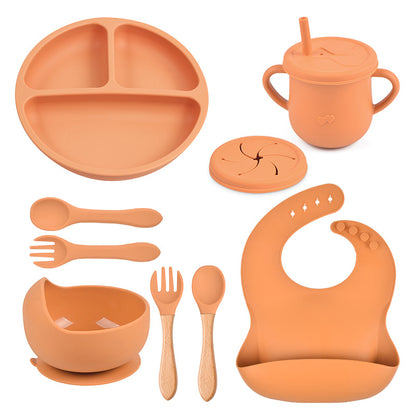 silicone tableware set