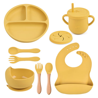 silicone tableware set
