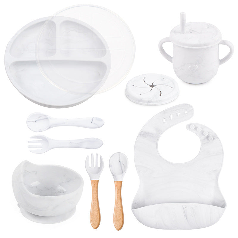 silicone tableware set