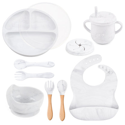 silicone tableware set