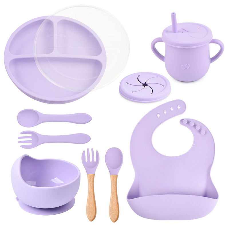silicone tableware set