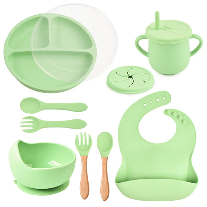 silicone tableware set
