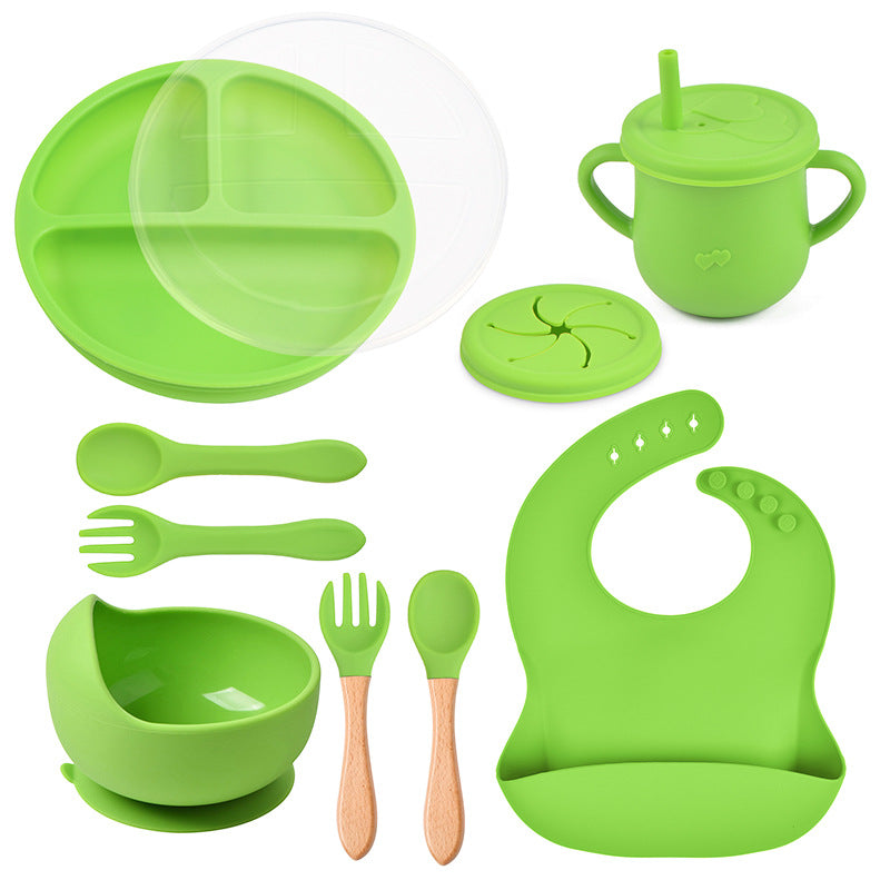 silicone tableware set