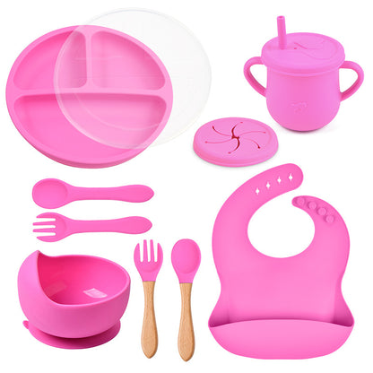 silicone tableware set
