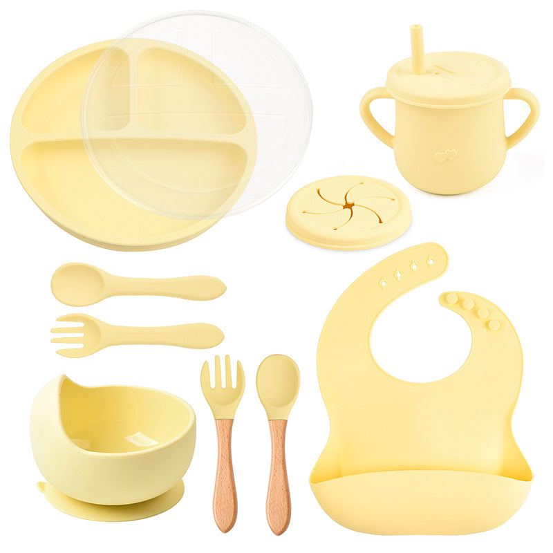 silicone tableware set