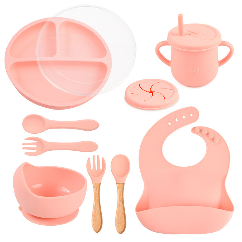 silicone tableware set