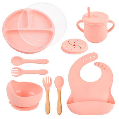 silicone tableware set
