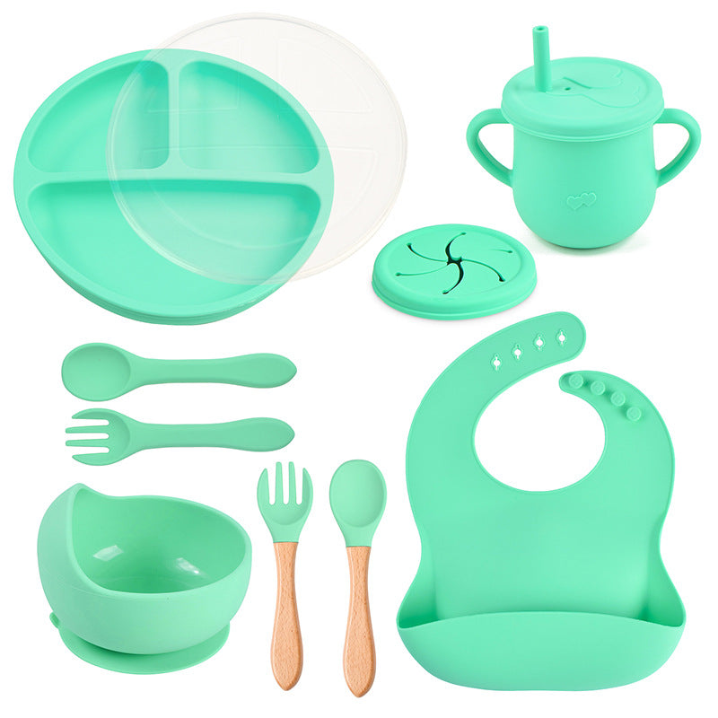 silicone tableware set