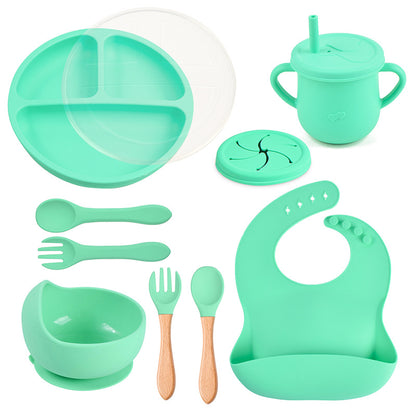 silicone tableware set
