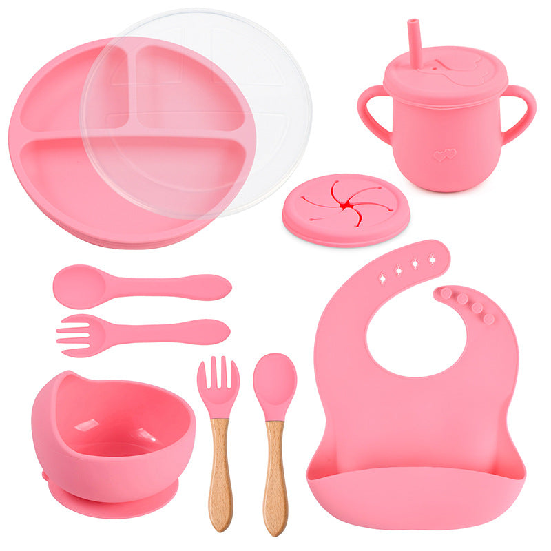 silicone tableware set