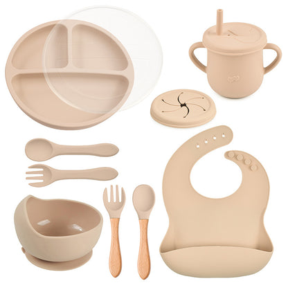silicone tableware set