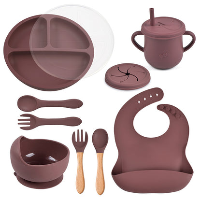 silicone tableware set
