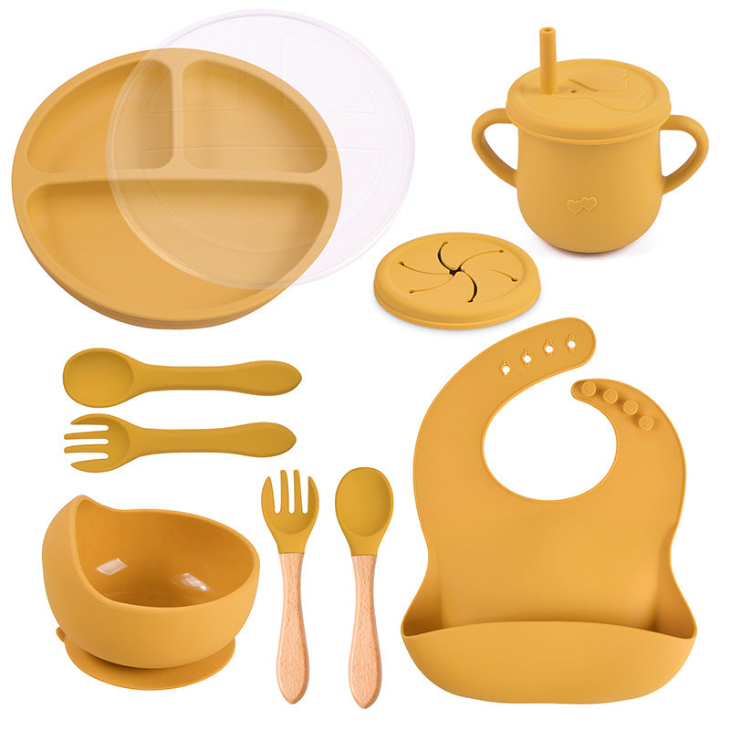 silicone tableware set