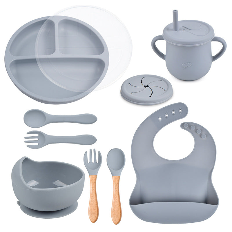 silicone tableware set