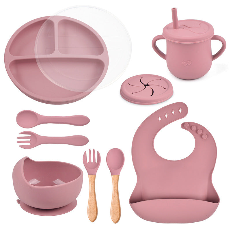 silicone tableware set