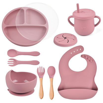 silicone tableware set