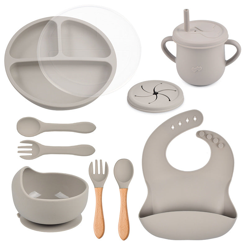 silicone tableware set