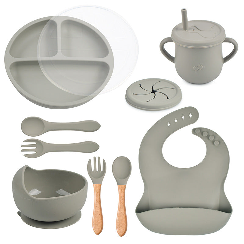 silicone tableware set