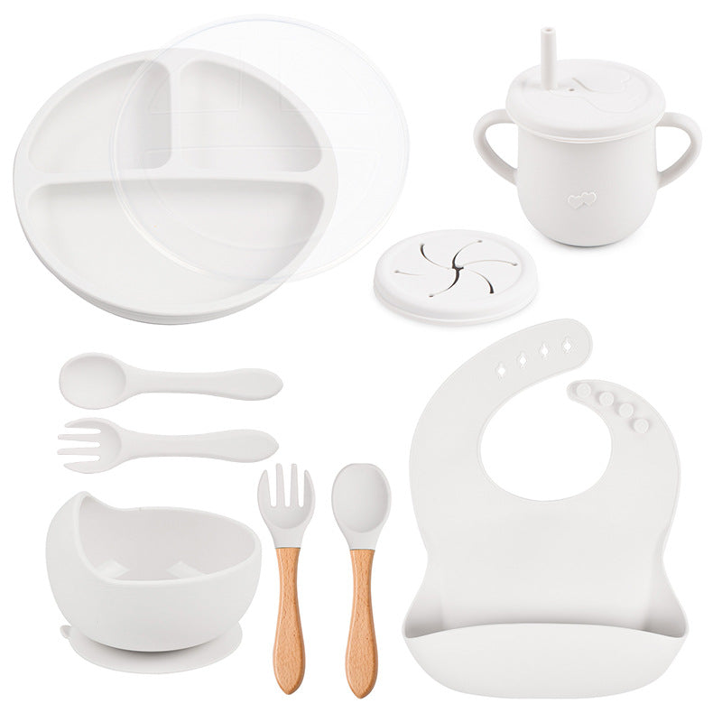 silicone tableware set