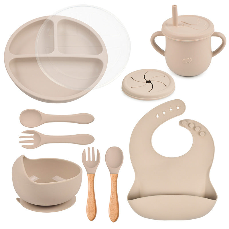 silicone tableware set