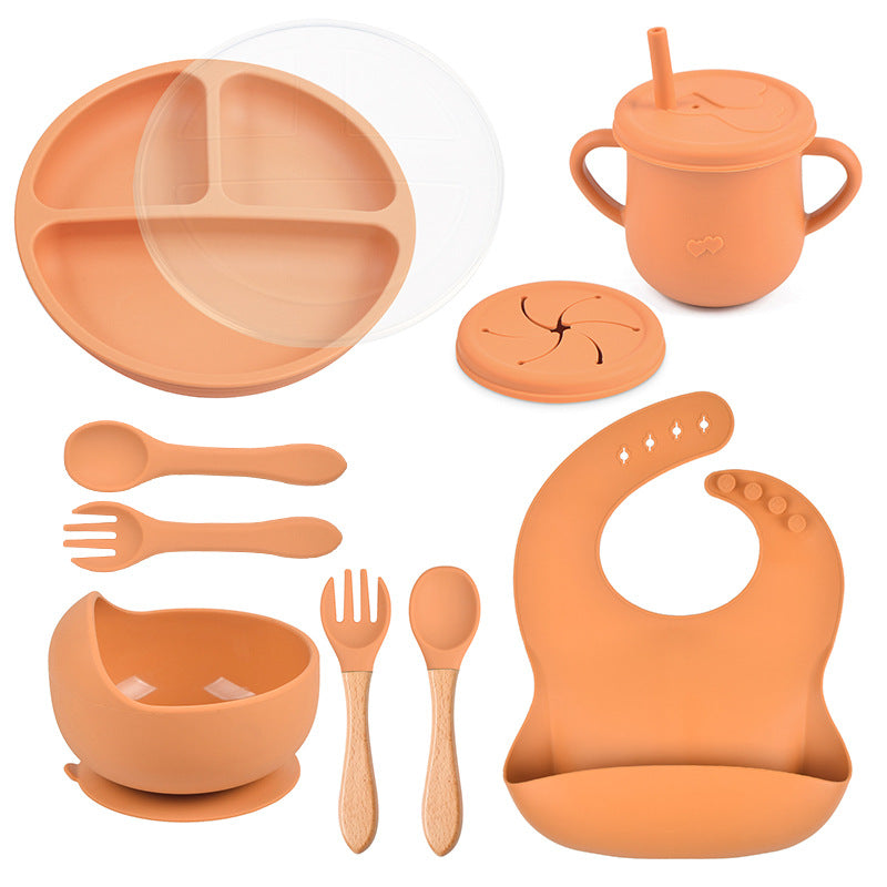 silicone tableware set