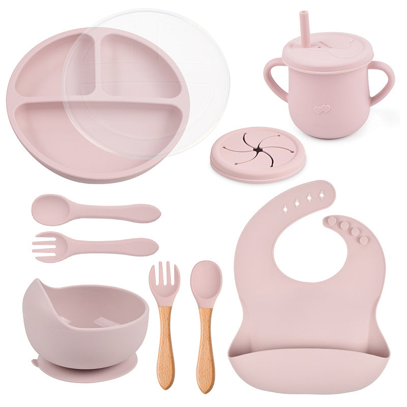 silicone tableware set