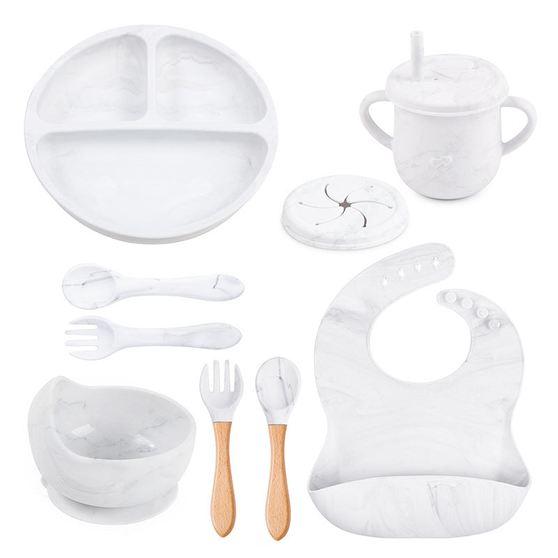 silicone tableware set