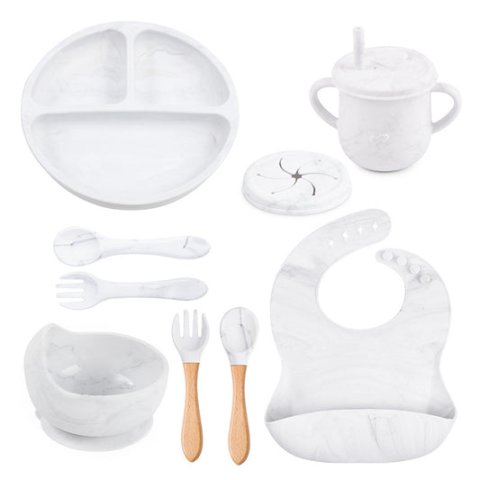 silicone tableware set