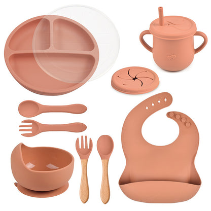silicone tableware set