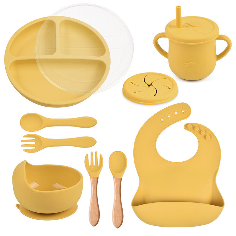 silicone tableware set