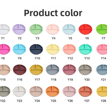 silicone tableware set