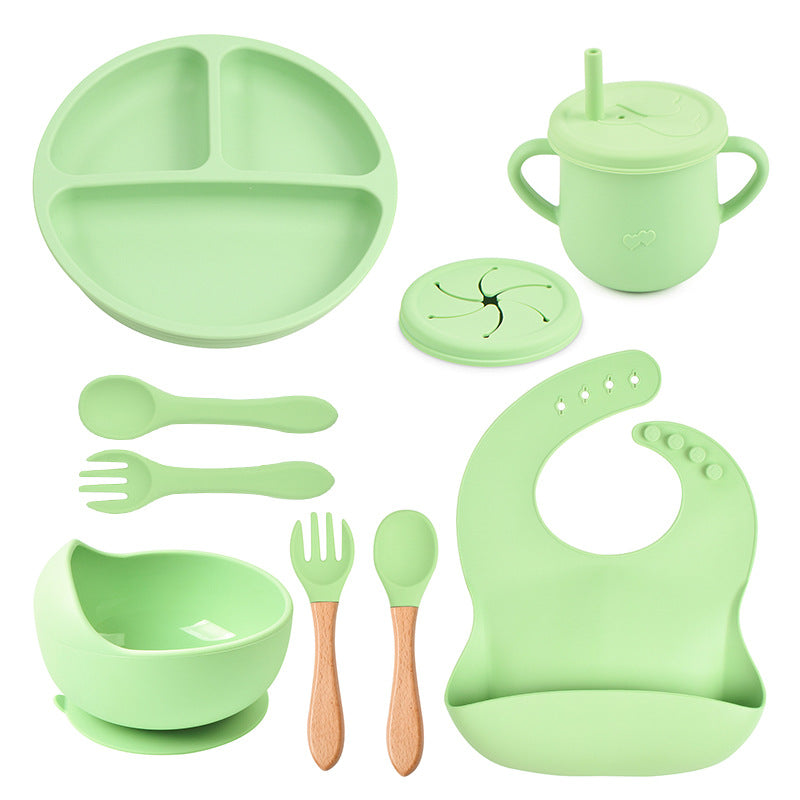 silicone tableware set