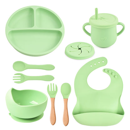 silicone tableware set