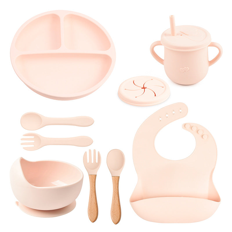 silicone tableware set