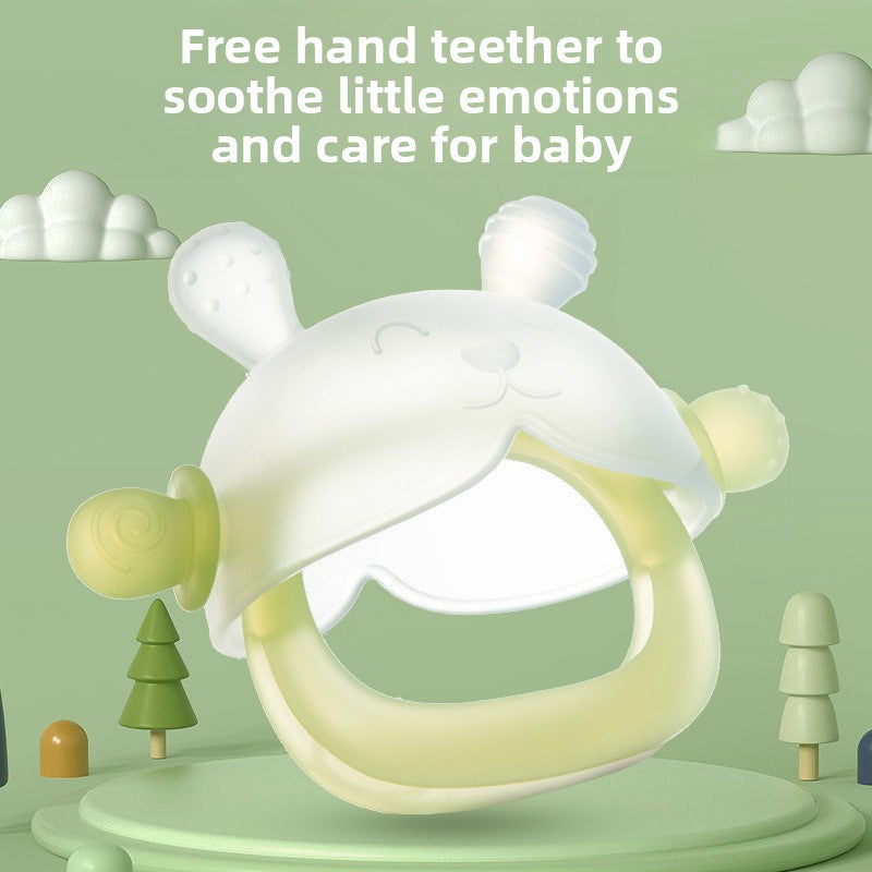 Silicone teether