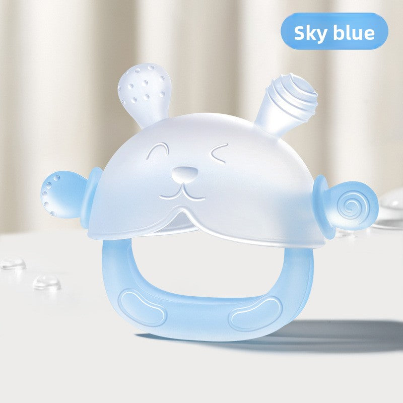 Silicone teether