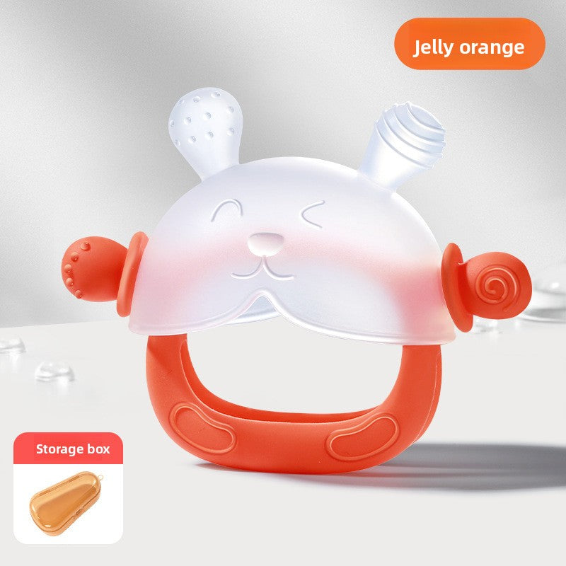 Silicone teether
