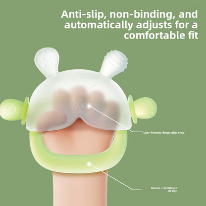 Silicone teether