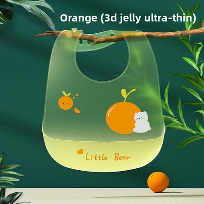 Silicone three-dimensional food storage bag