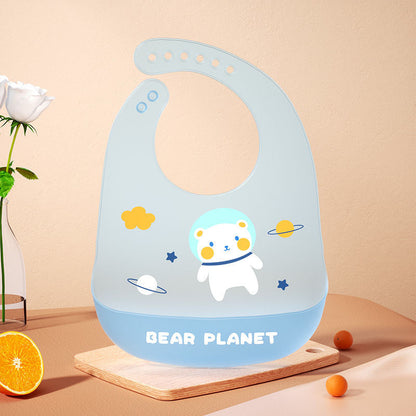 Silicone three-dimensional food storage bag