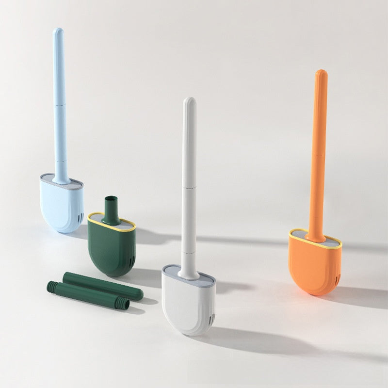 silicone toilet brush