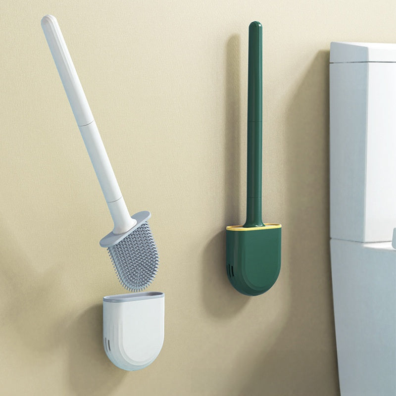 silicone toilet brush