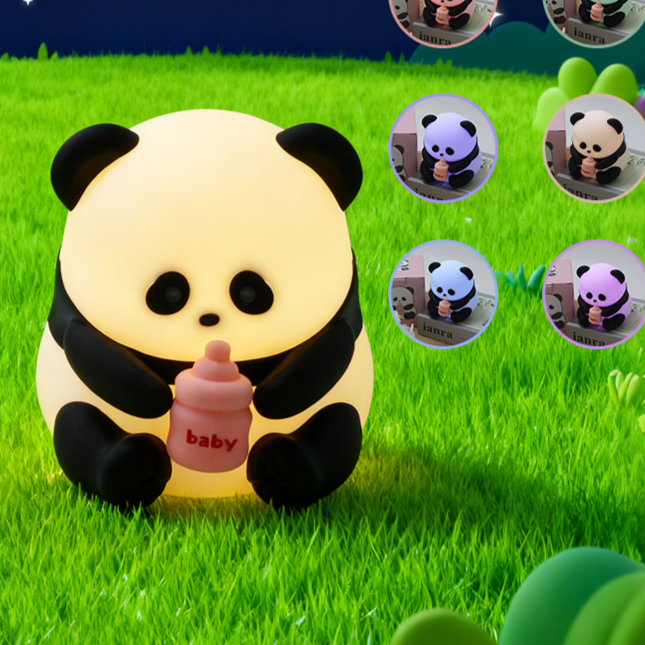 Silicone Touch Night Light with Color Changing Modes