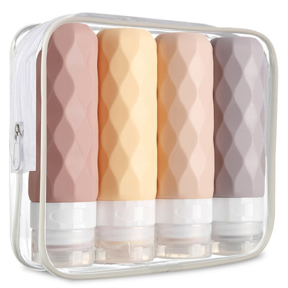 silicone travel bottles
