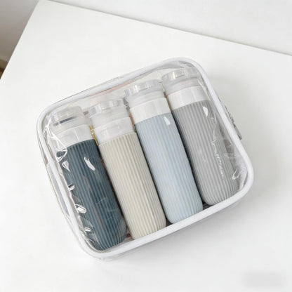 Silicone Travel Dispensing Bottles for Cosmetics