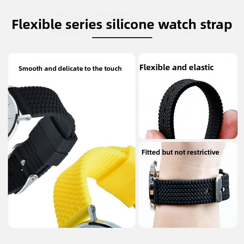 Silicone Watch Strap for Apple iWatch
