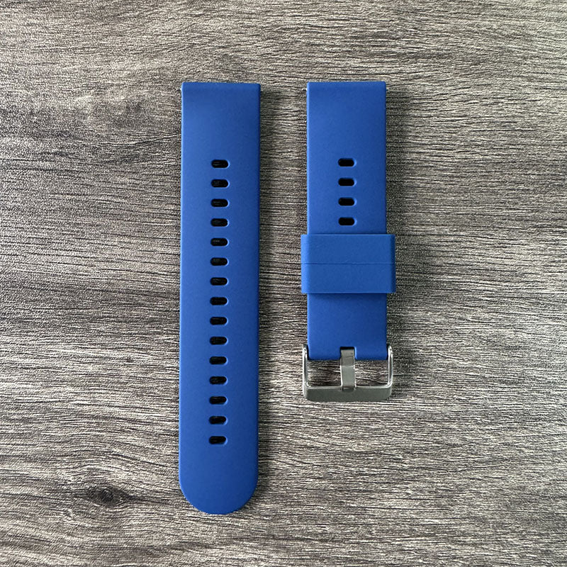 Silicone watch strap