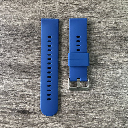 Silicone watch strap